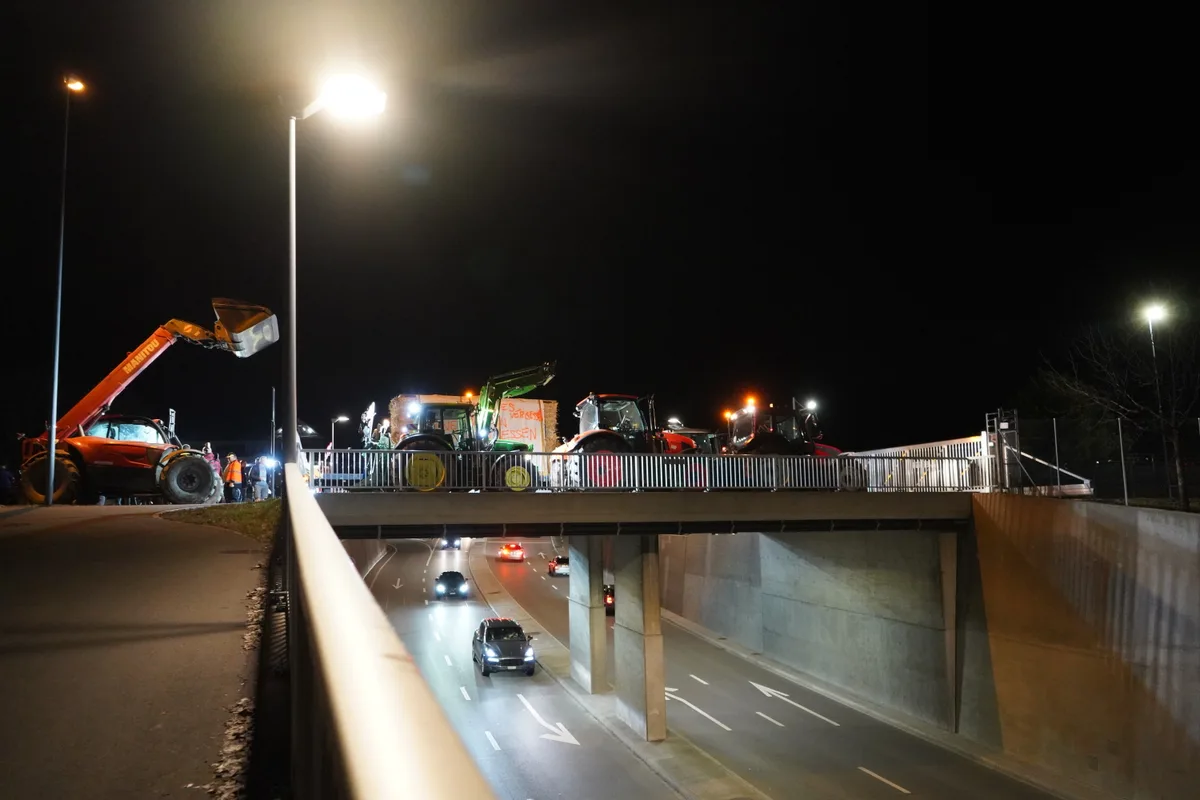 Die Bauernproteste sind im Zürcher Oberland angekommen.